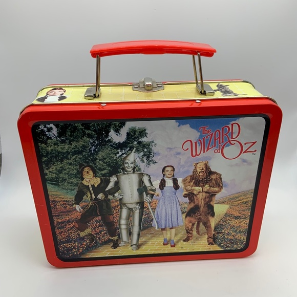 Vintage The Wizard of Oz Retro Tin/Metal Collectible Lunch Box 1998 - Picture 6 of 16